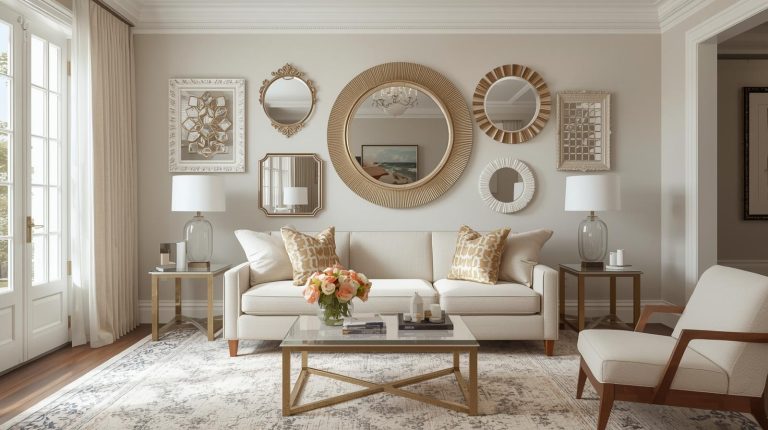 10 Stunning Mirrors in Living Room Ideas to Brighten Your Space