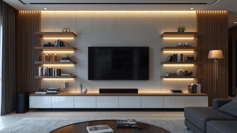 10 Stunning TV Wall Designs to Transform Your Living Space